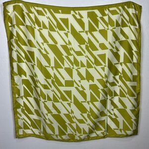 Aker Sport Geo Print Satin Square Hijab Scarf 33.2 x 33.5